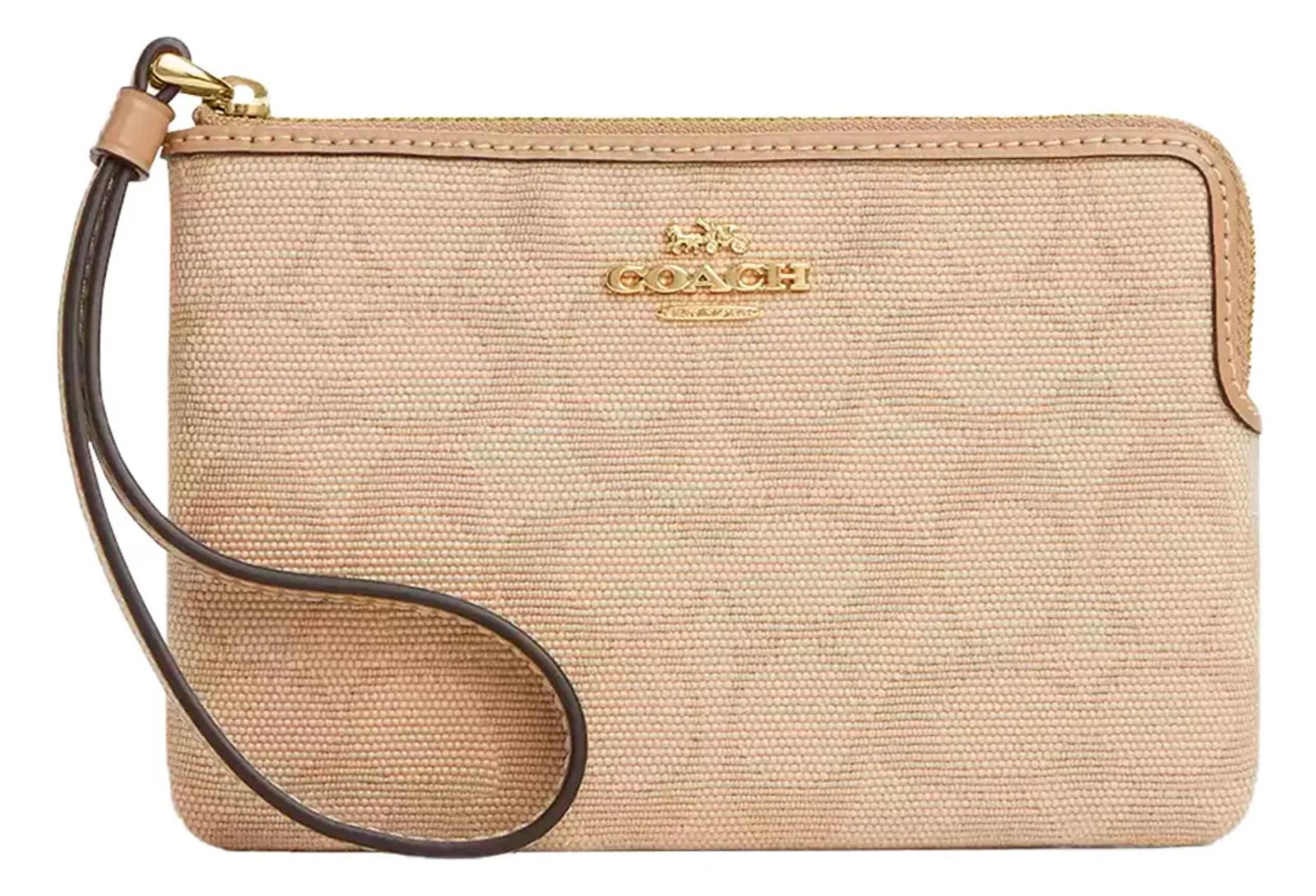 Corner Zip Wristlet tela