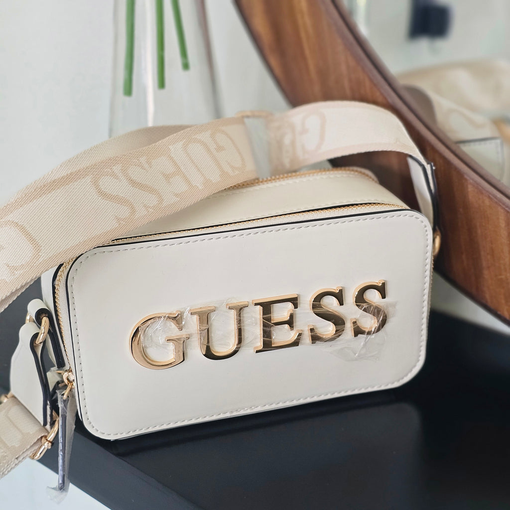Guess blanca doble zip