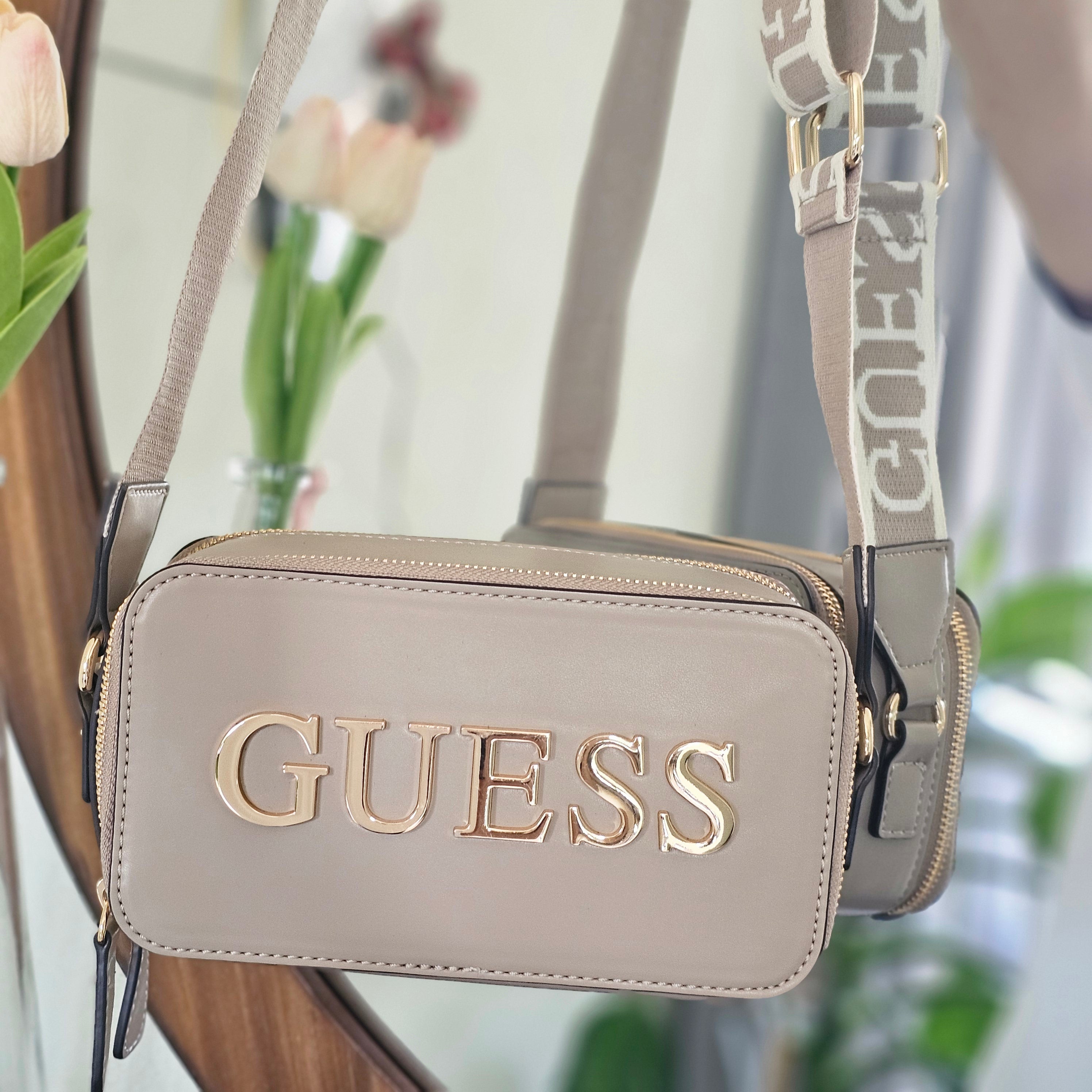 Crossbody cafe doble zip