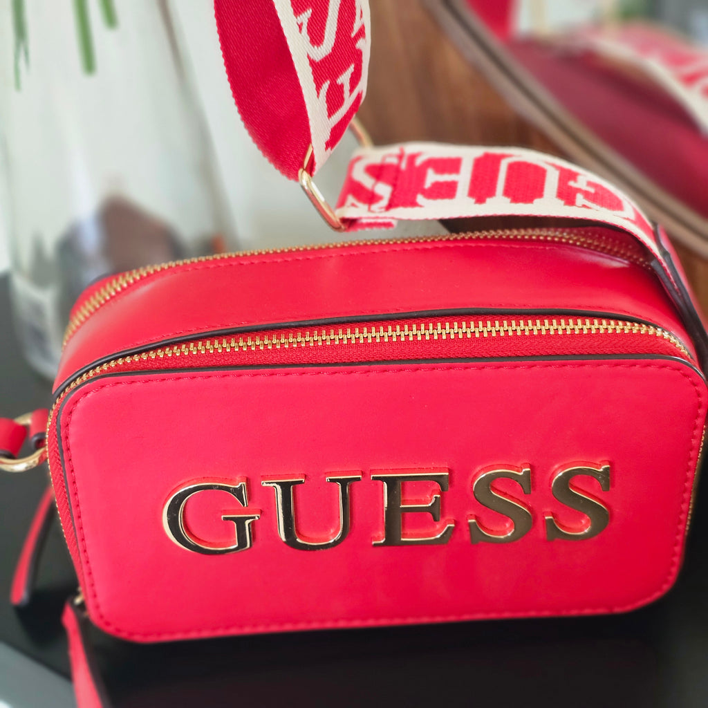 Crossbody guess doble zip