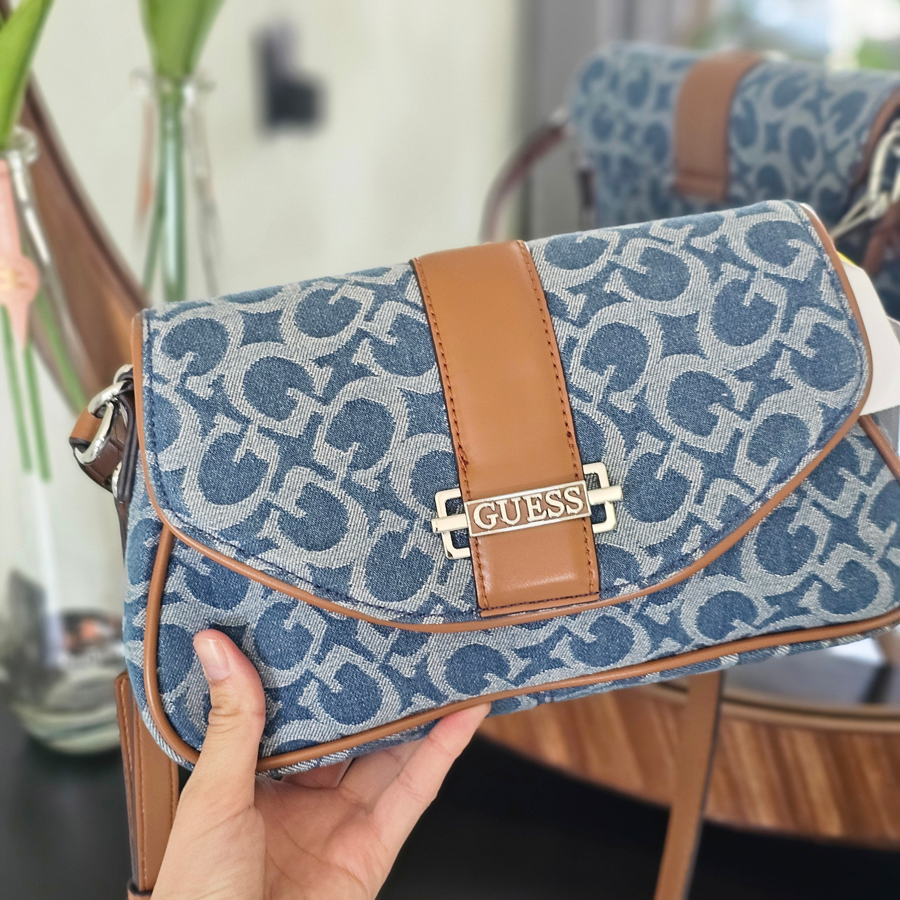 Crossbody + shoulder denim