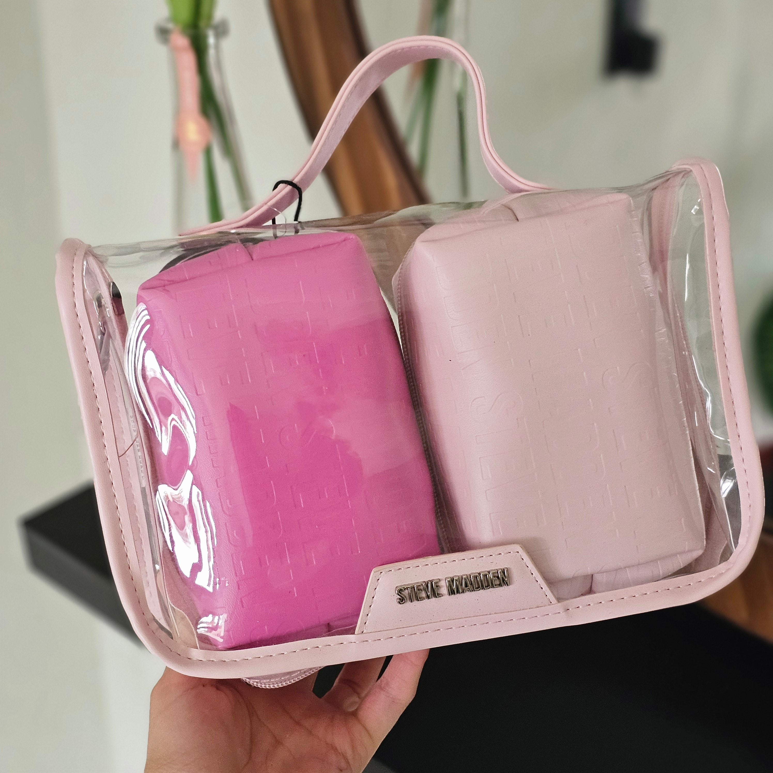 Cosmetiquera steve madden 3 pz