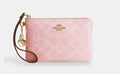 wristlet rosa edicion limitada coach
