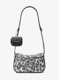 Bandolera Jet Set leopard gris