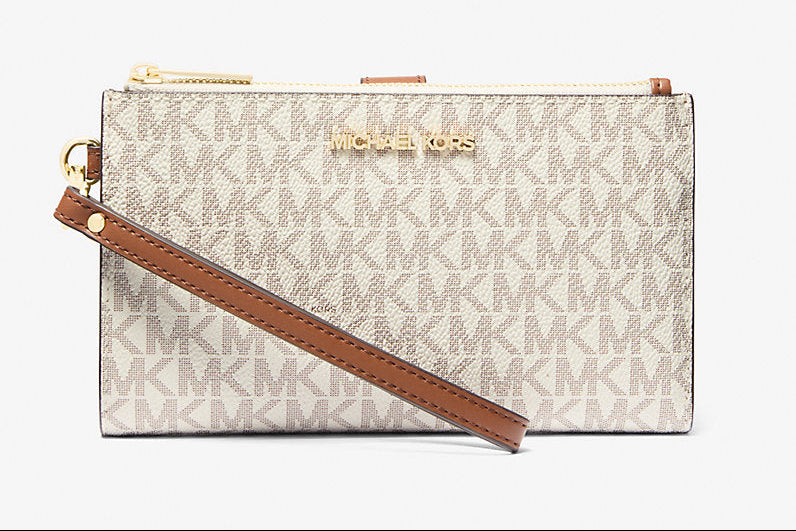 Cartera cellphone Jet Set Travel vainilla