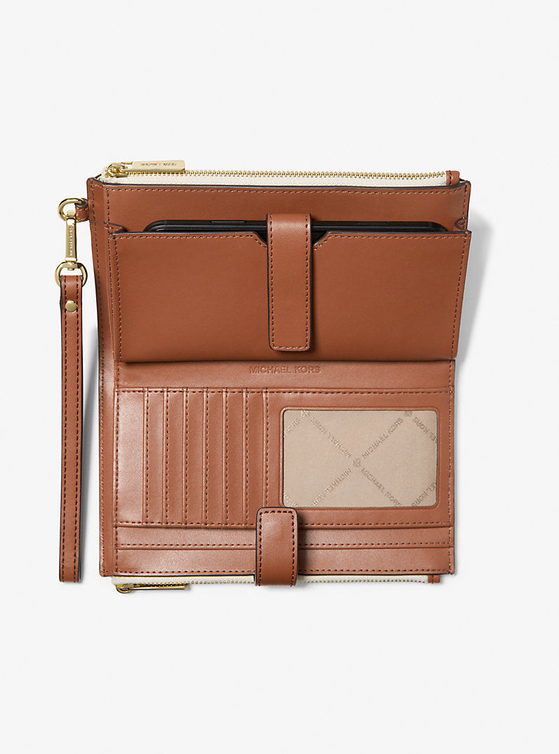 Cartera cellphone Jet Set Travel vainilla