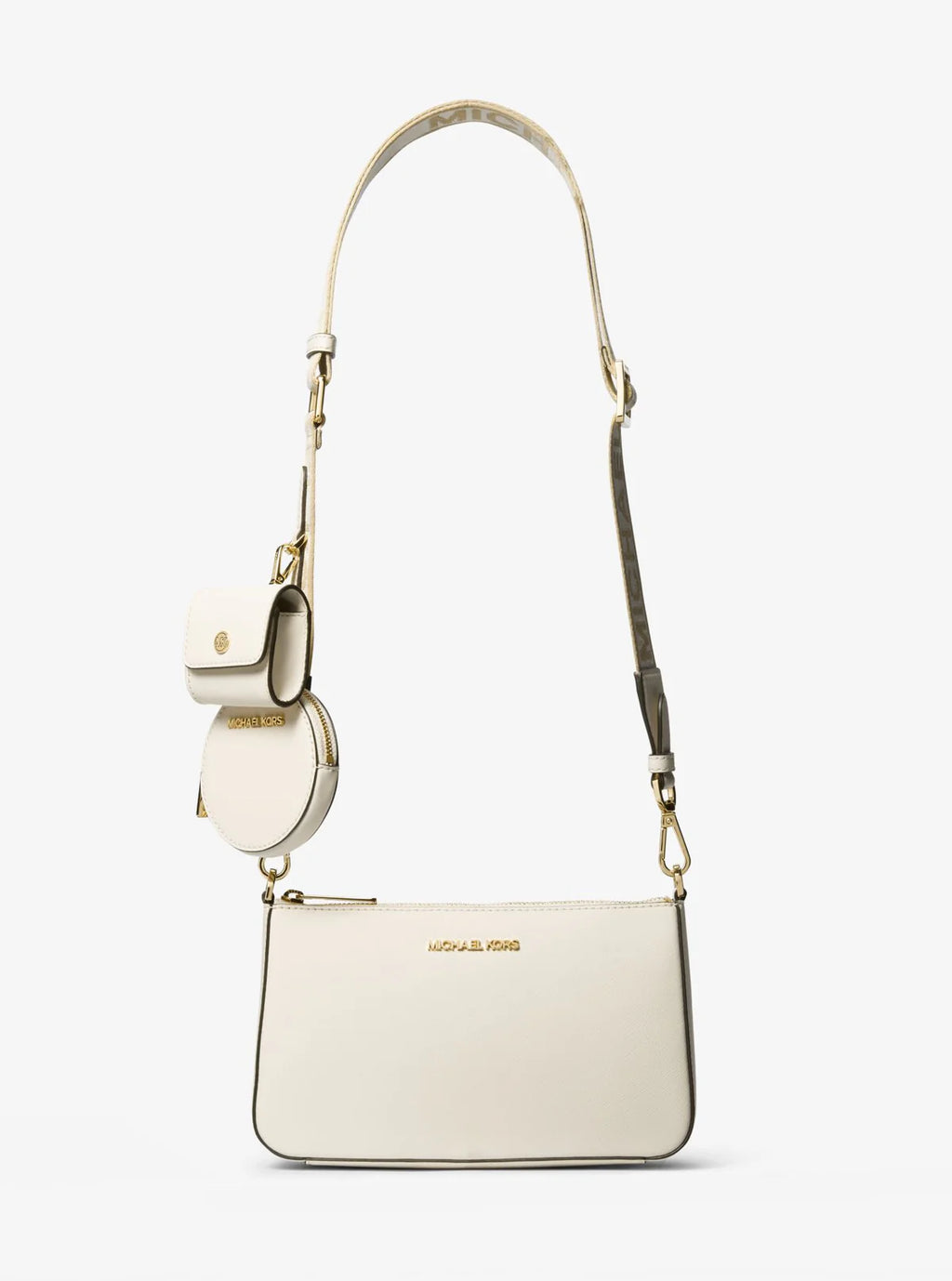 Bandolera Jet Set  crema