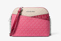 Bolso cruzado Jet Set Travel triple rosa