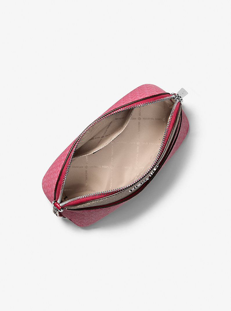 Bolso cruzado Jet Set Travel triple rosa