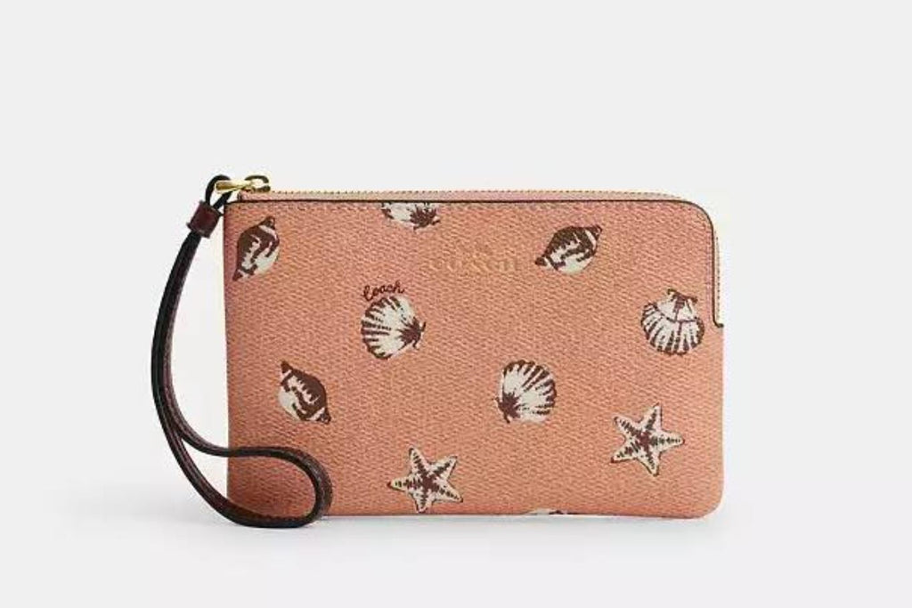 Corner Zip Wristlet conchas