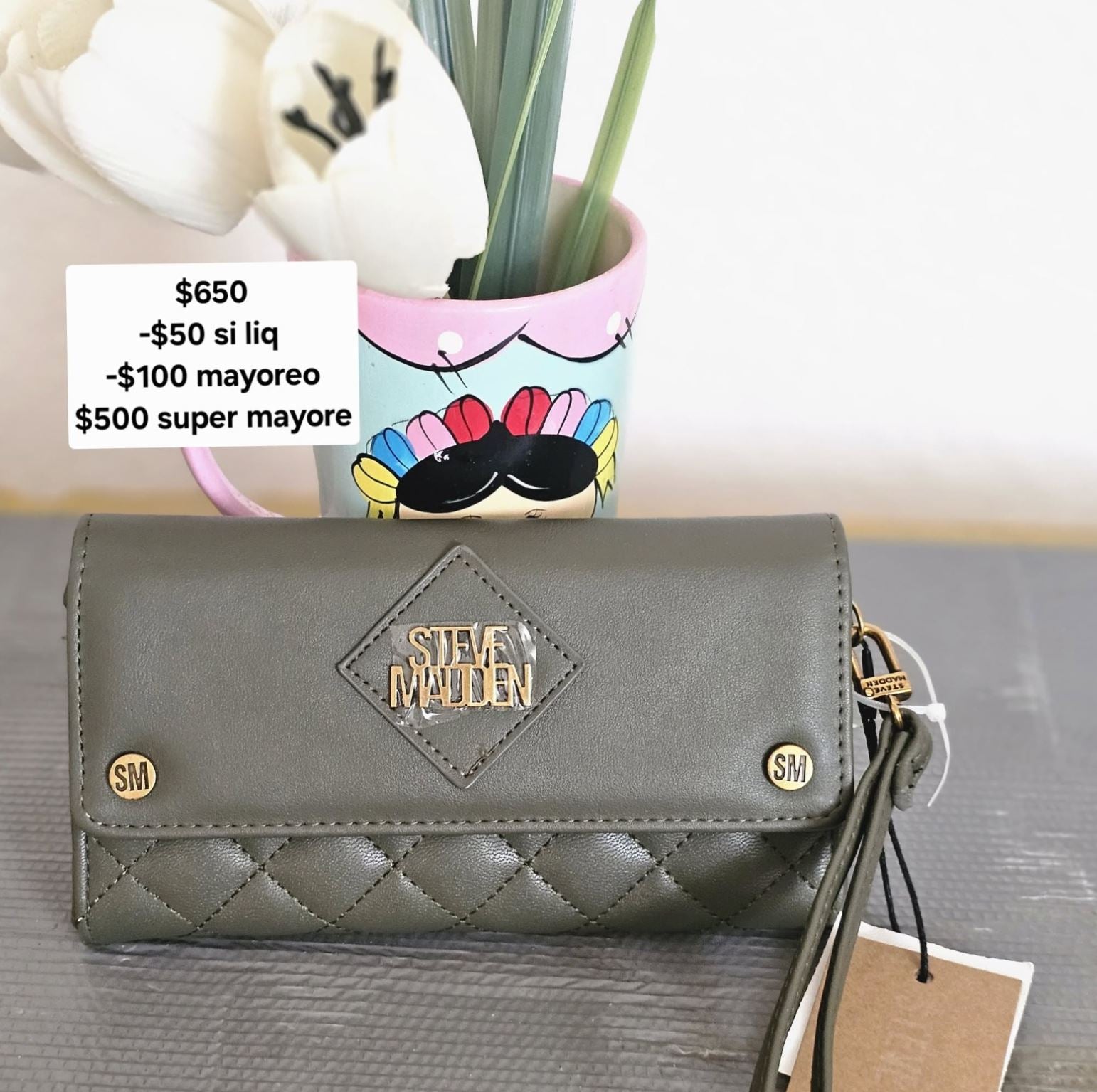 Cartera militar steve maddden