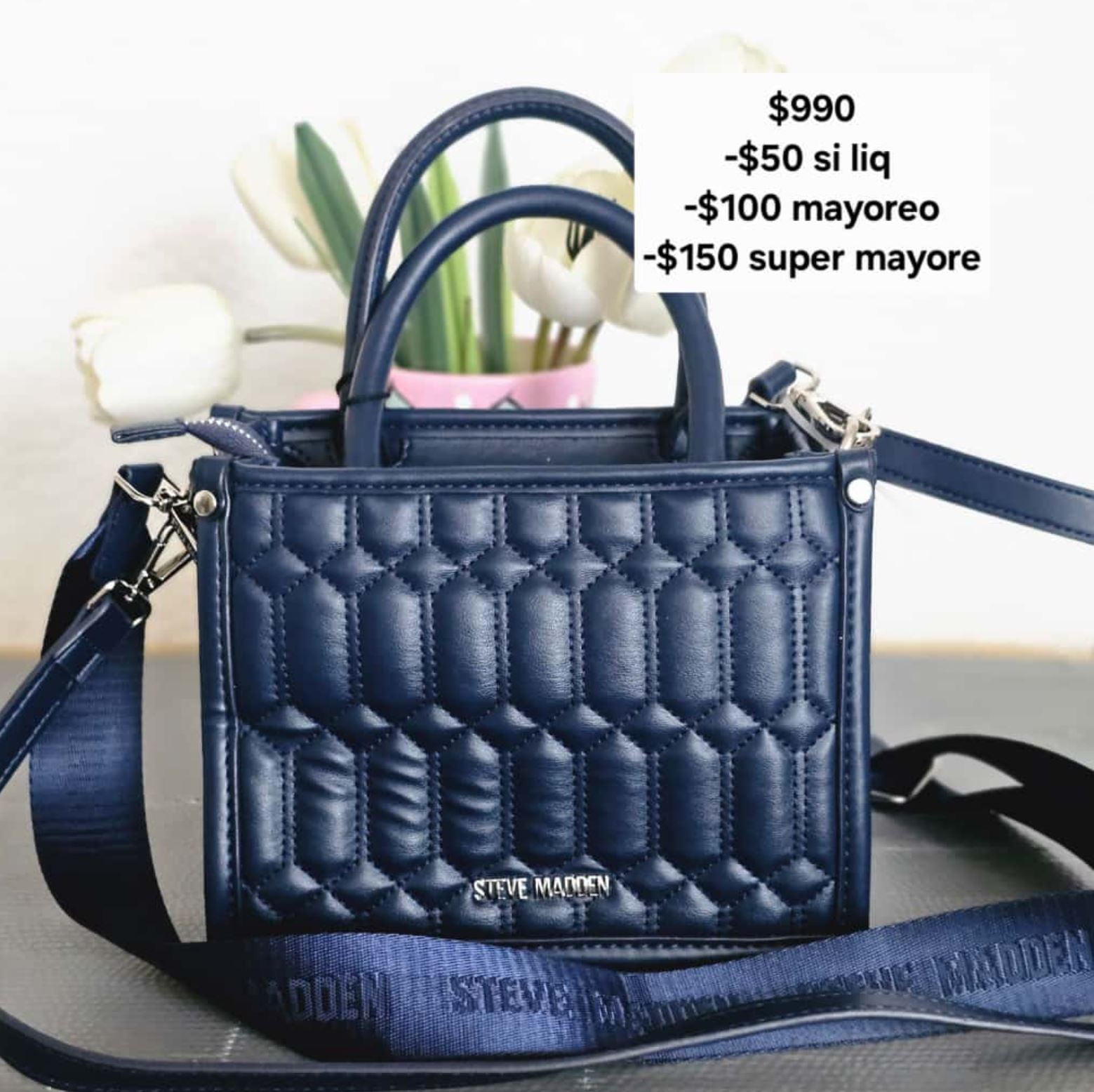 Crossbody steve madden azul