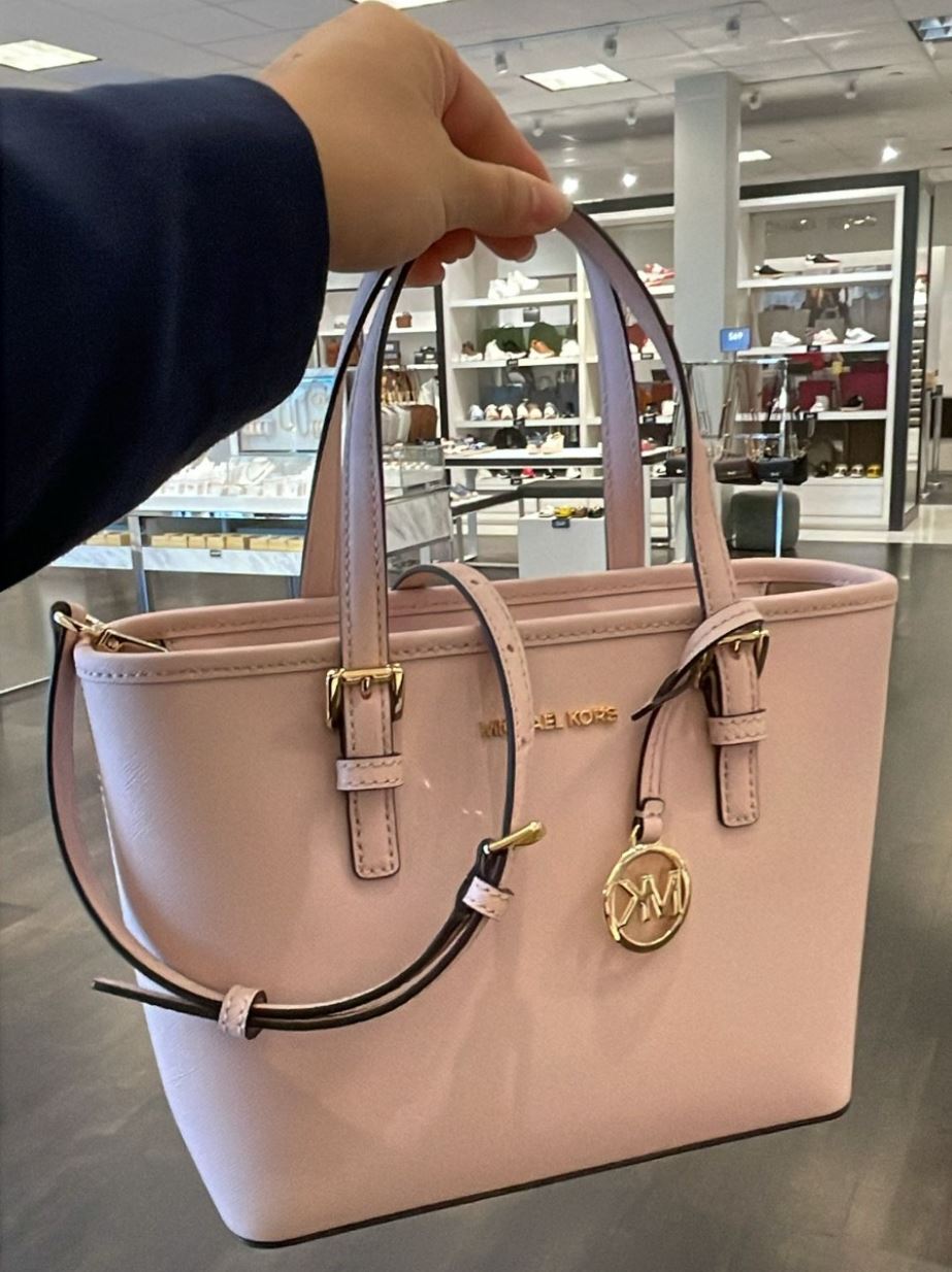 Bolso tote Jet Set Travel rosa