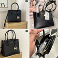 Mercer Medium negro liso