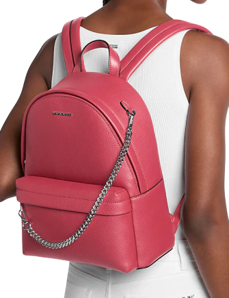 Mochila Michael Kors Slater cadena mediana hibisco