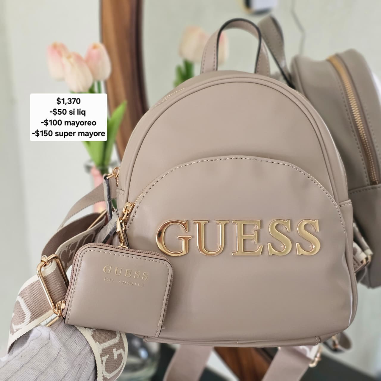 Mochila kaki tam M