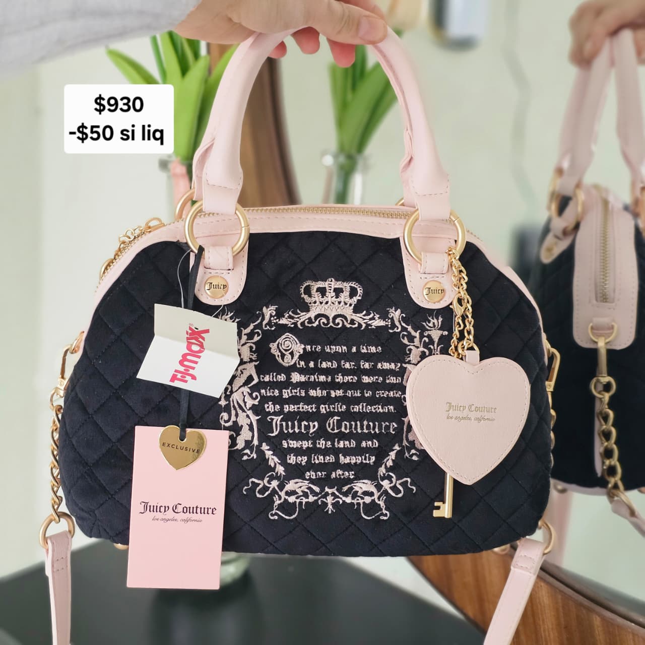 Bolsa Juicy negra