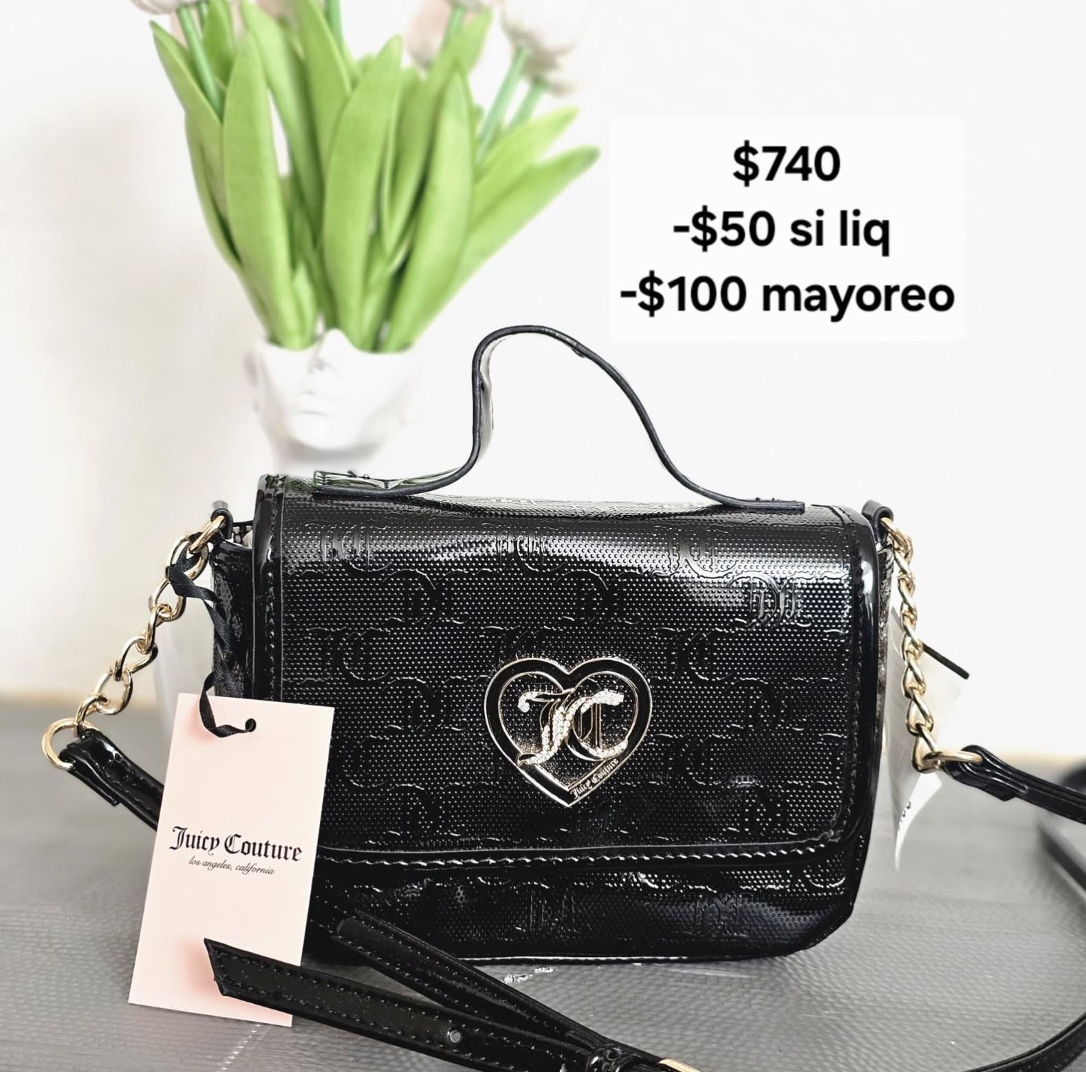 juicy crossbody negra