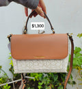 Crossbody cafe vainilla
