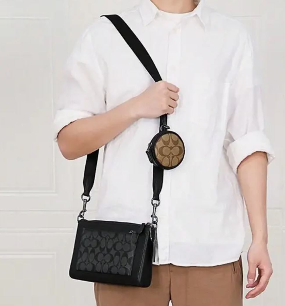 Bandolera coach hombre