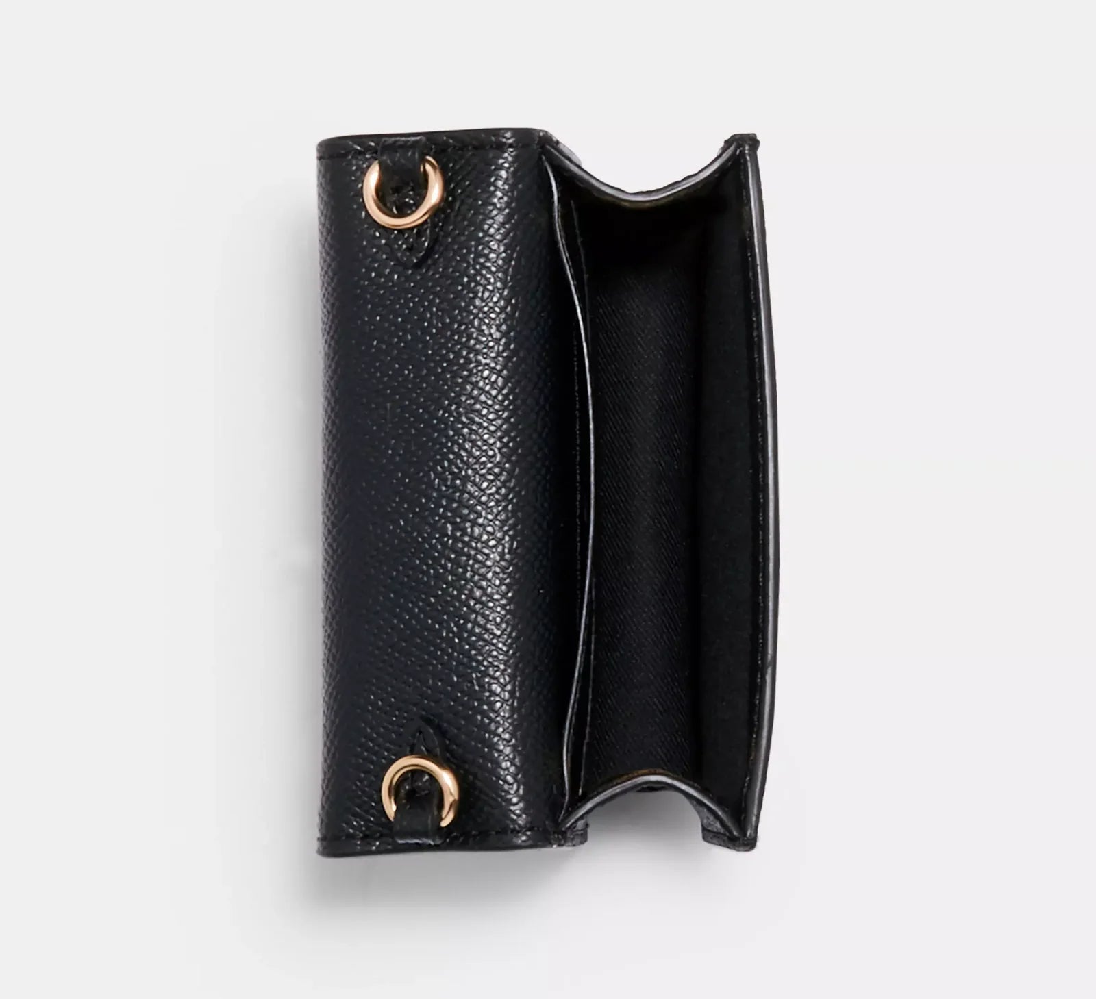 Mini wallet coach negra