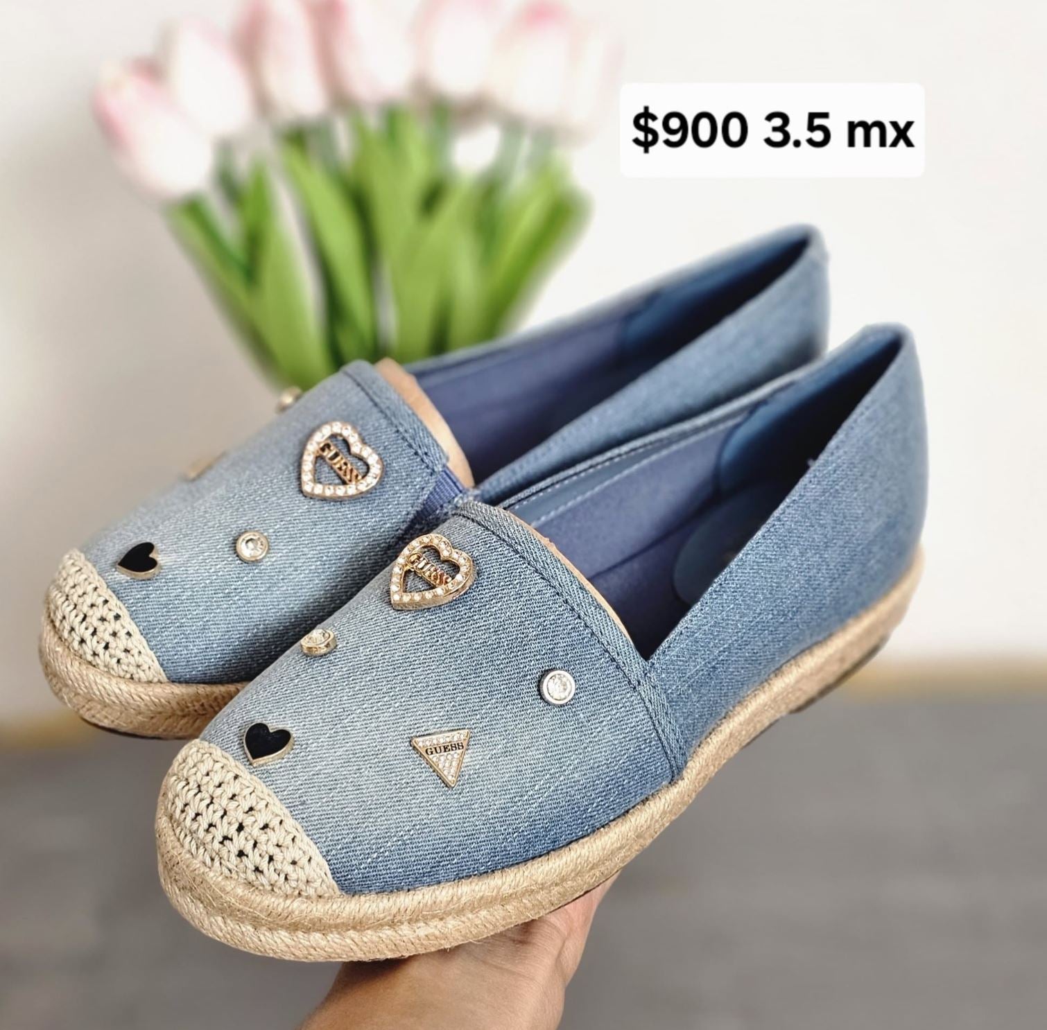 alpargatas guess denim