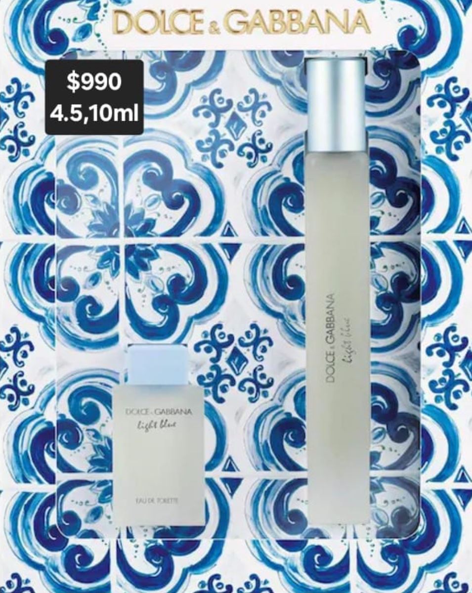 Perfume Dolce Gabbana 4.5 y 10 ml