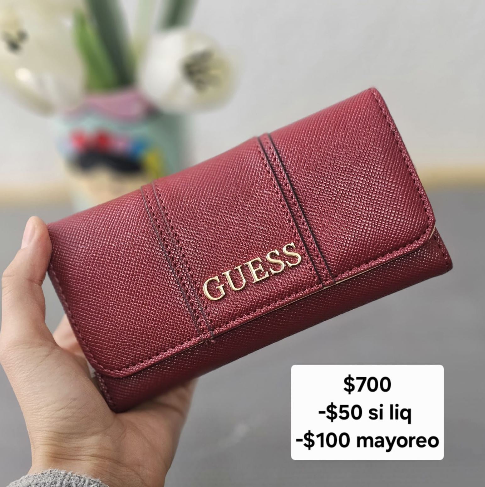 Cartera vino guess