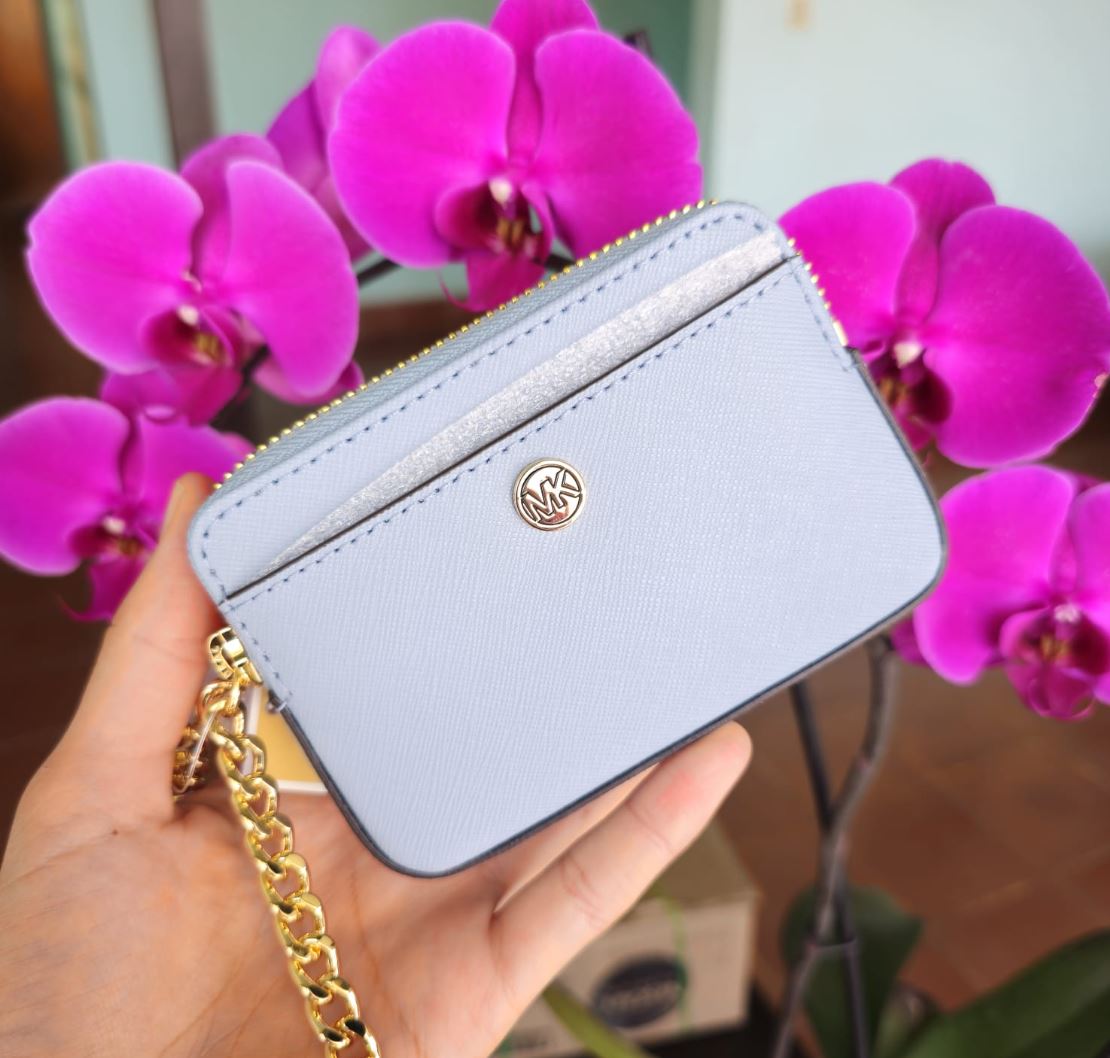 zip card case azul