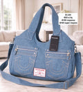 Shoulder denim with crossbody