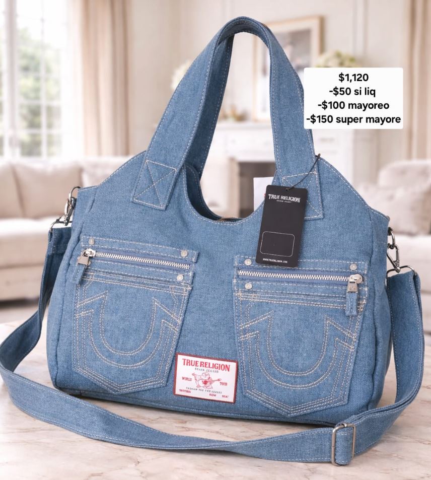 Shoulder denim with crossbody