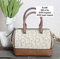 Crossbody vainilla barril