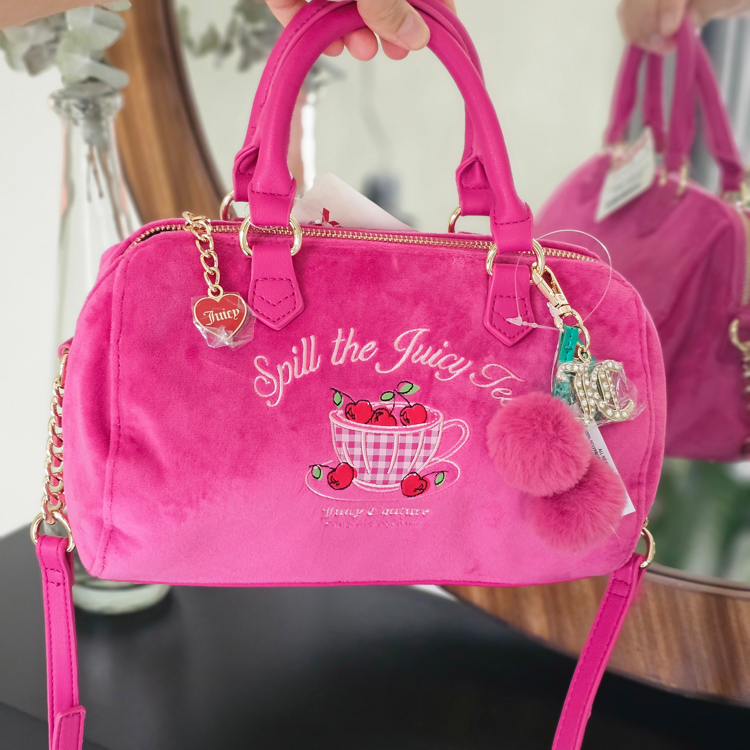 Juicy crossbody rosa