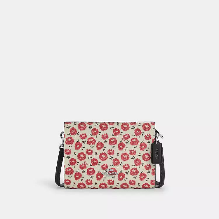Slim crossbody floral print