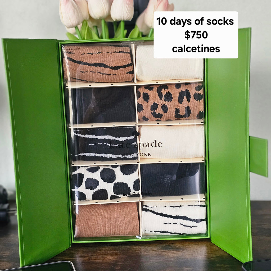 Calendario 10 days of socks