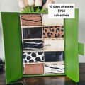 Calendario 10 days of socks