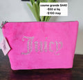 juicy cosmetiquera rosa
