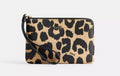 Corner Zip Wristlet animal print